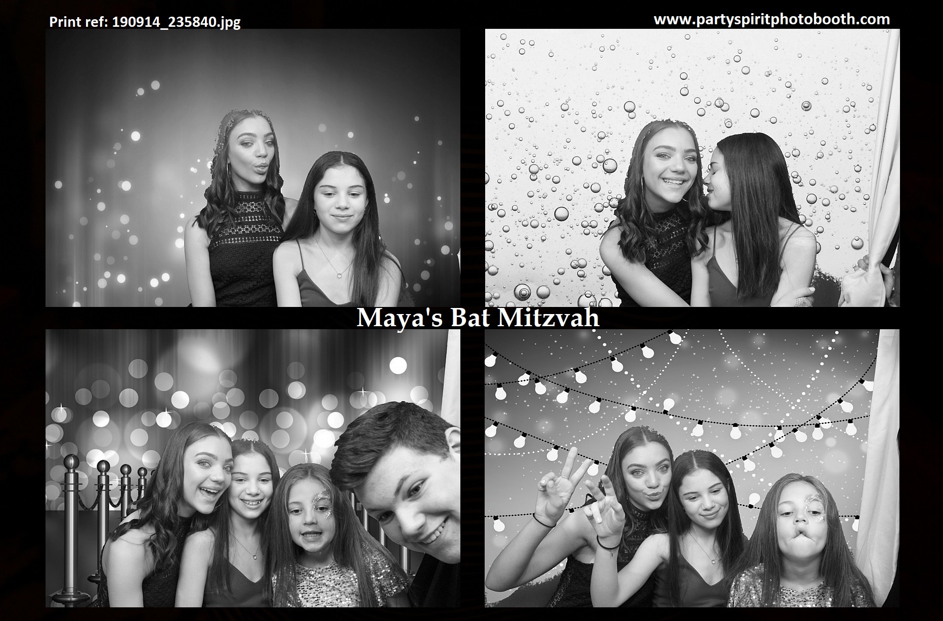 Maya's Bat Mitzvah | View more photos from the event at gallery.partyspiritphotobooth.com/u/PartySpiritPhotoBooth/Mayas-Bat-Mitzvah